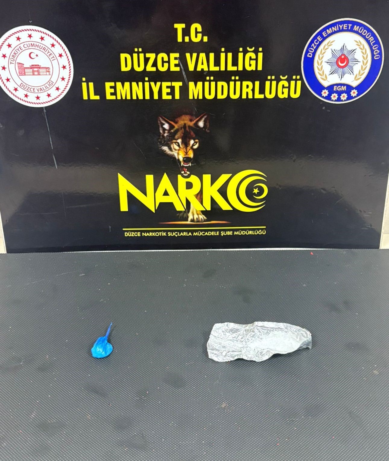 Düzce’de 2 zehir tacirine polis operasyonu