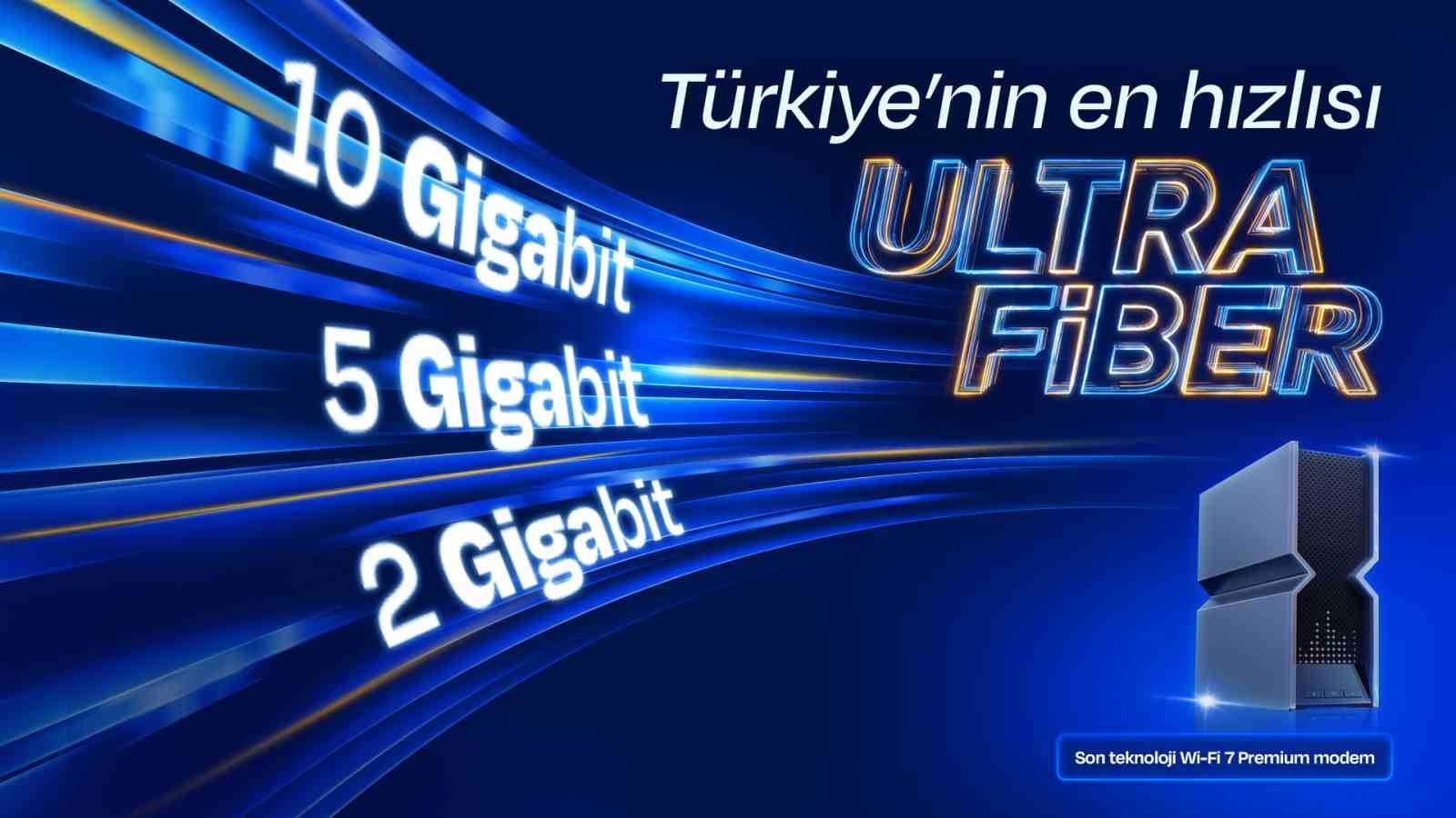 Turkcell Superonline 2, 5 ve 10 Gbps hız paketlerini sunmaya başladı
