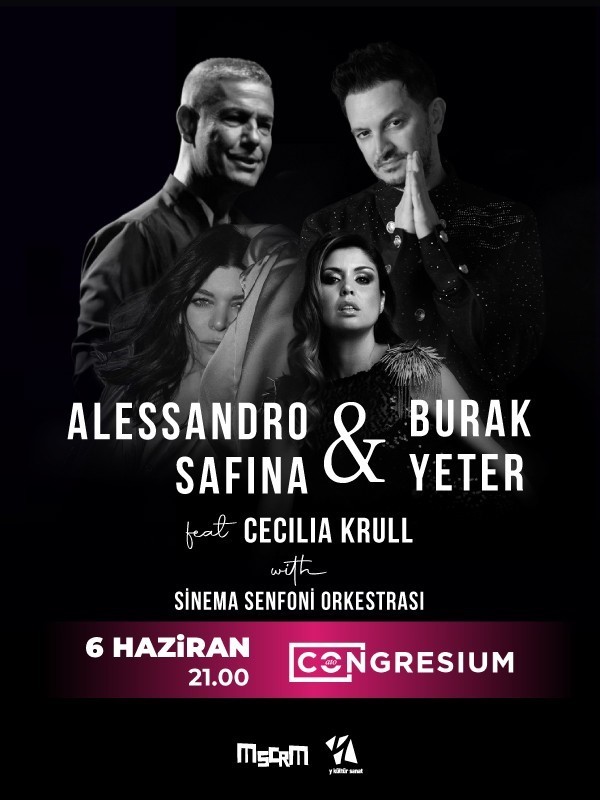 Alessandro Safina ve Burak Yeter&rsquo;den İstanbul&rsquo;da ortak konser
