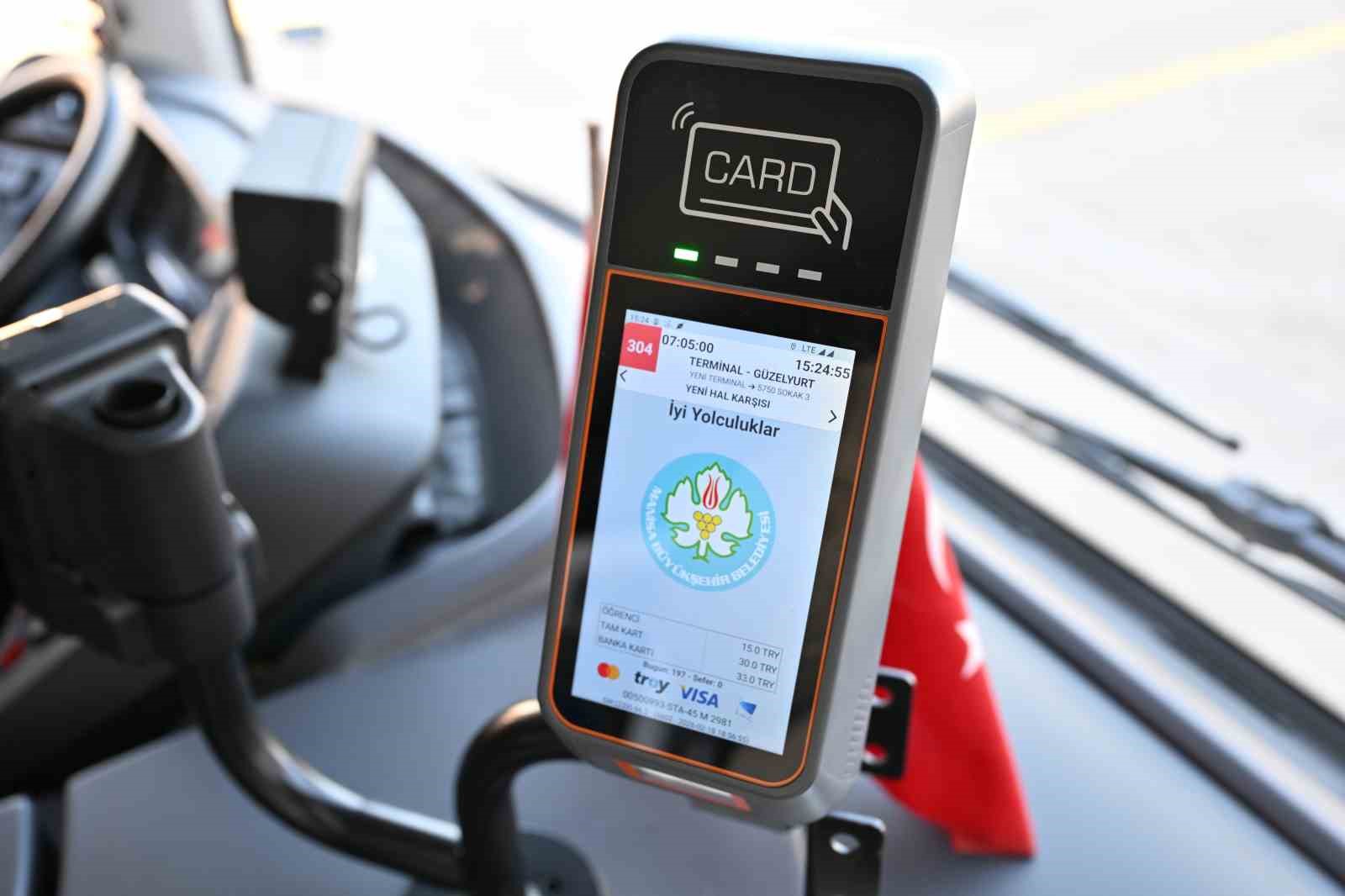 Manisa&rsquo;da toplu taşımada ilk biniş &uuml;cretsiz
