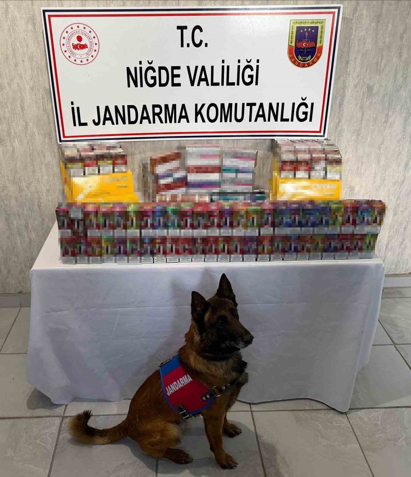 Niğde&rsquo;deki ka&ccedil;ak&ccedil;ılık operasyonuna &ccedil;ok sayıda ka&ccedil;ak &uuml;r&uuml;n ele ge&ccedil;irildi
