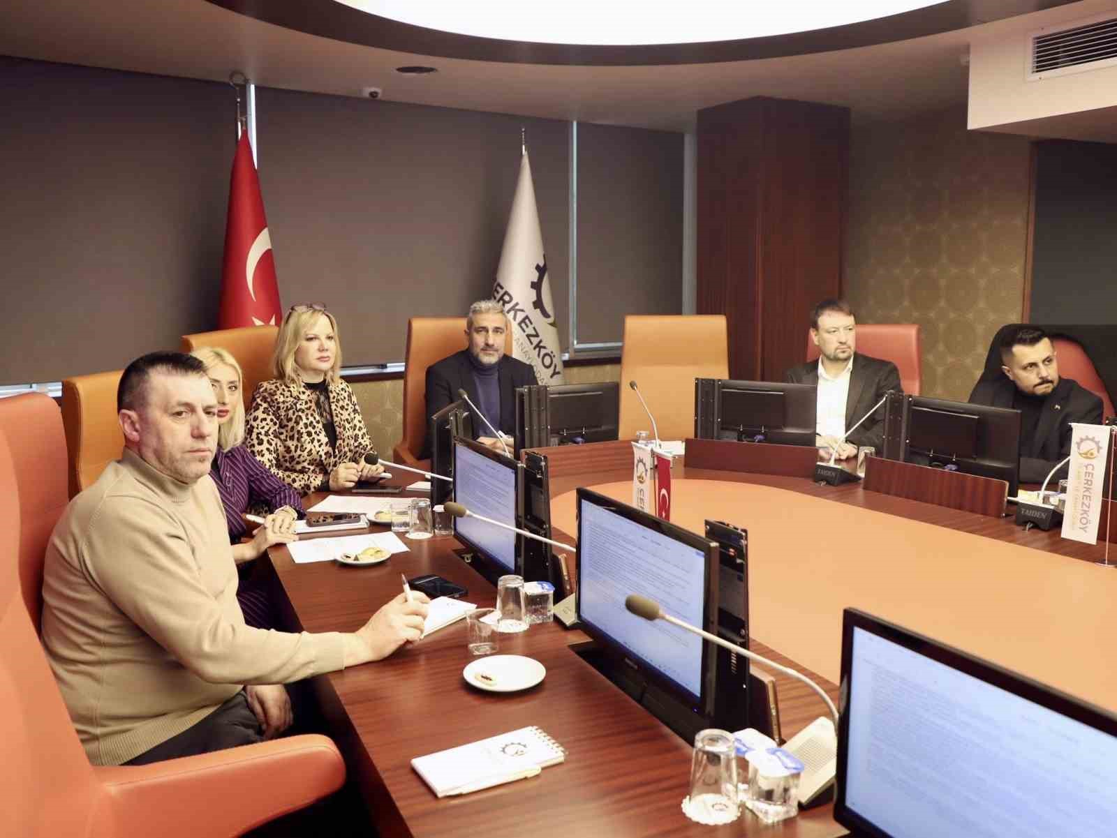 Çerkezköy TSO mart ayı meclis toplantısı gerçekleştirildi