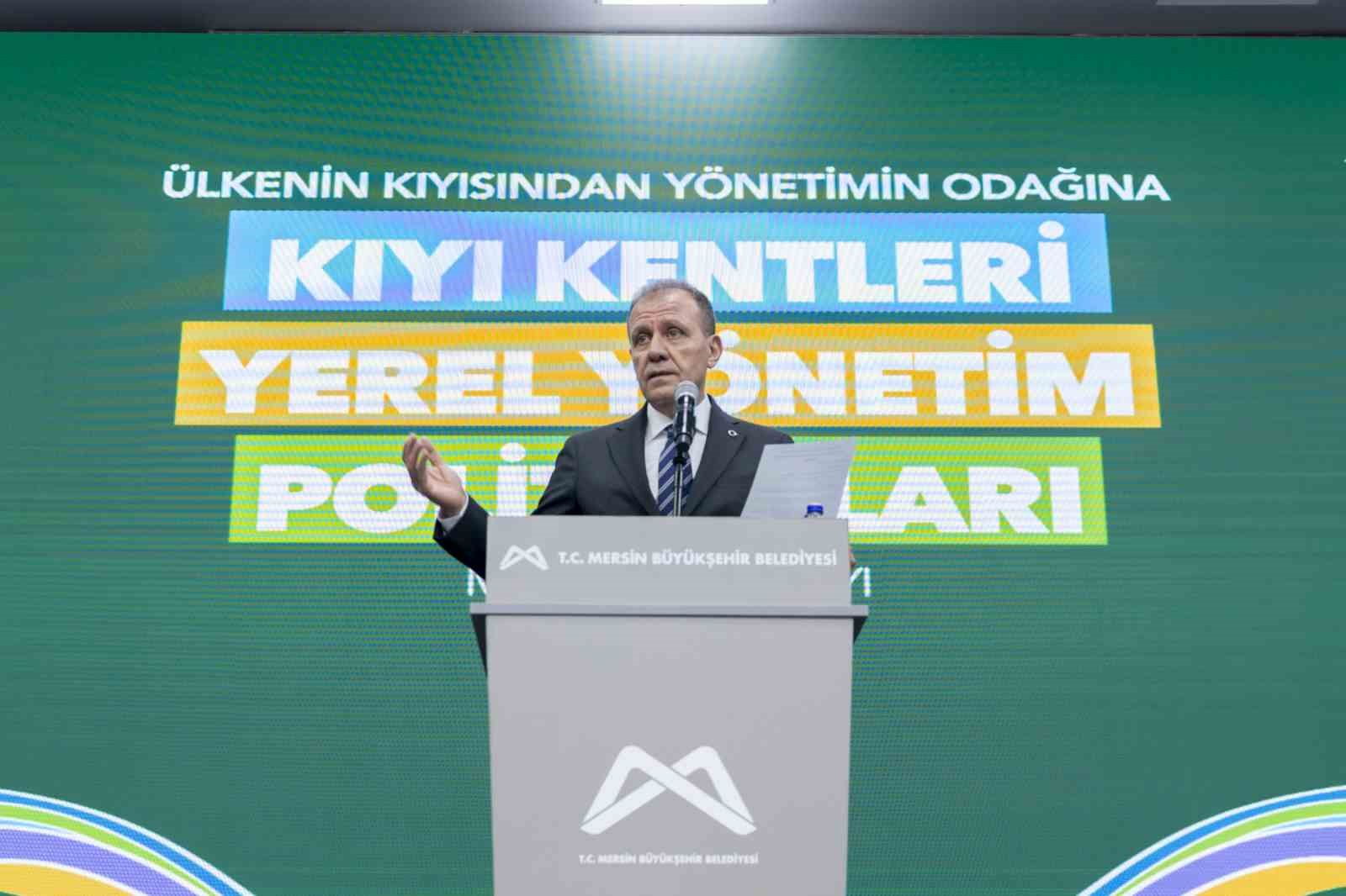 Başkan Se&ccedil;er: "Kıyı kentlerinin geleceği, T&uuml;rkiye&rsquo;nin geleceğinin &ccedil;ok &ouml;nemli bir par&ccedil;asıdır"
