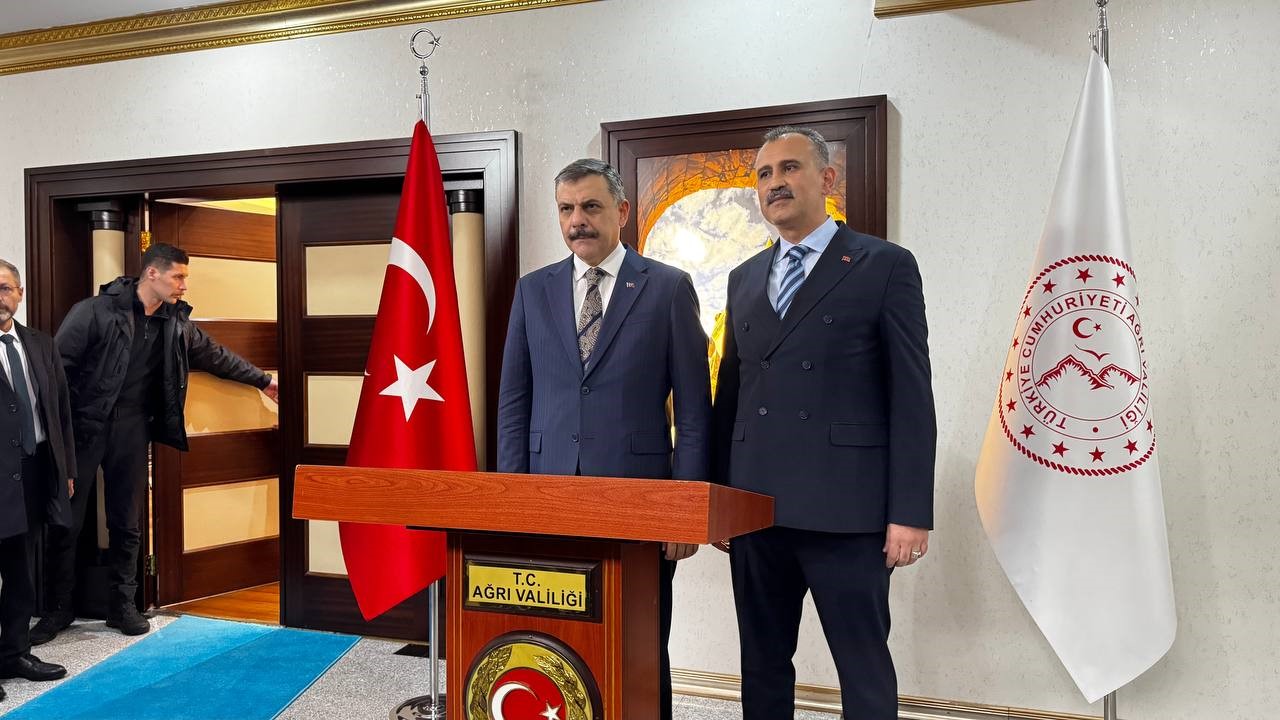 İ&ccedil;işleri Bakanı Mustafa &Ccedil;ift&ccedil;i Ağrı&rsquo;da
