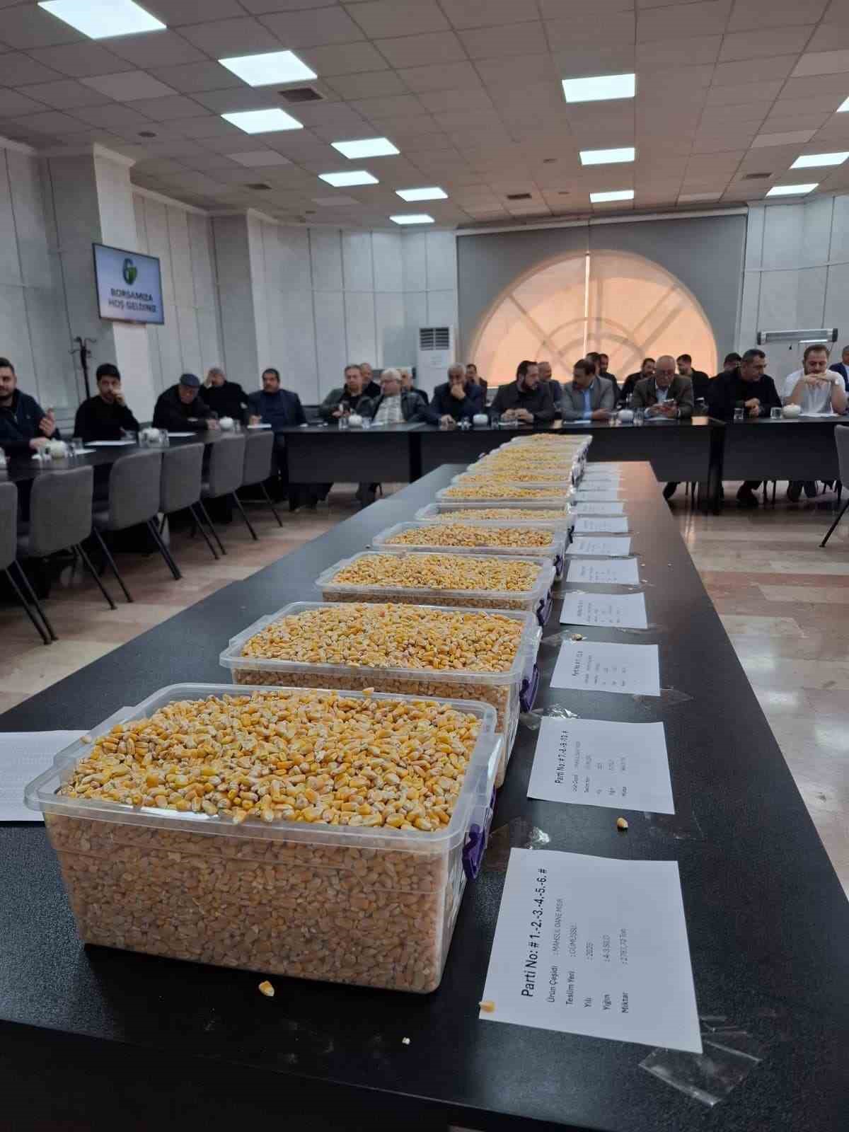 TİGEM&rsquo;in 15 bin ton mısır satışı GTB&rsquo;de ger&ccedil;ekleşti
