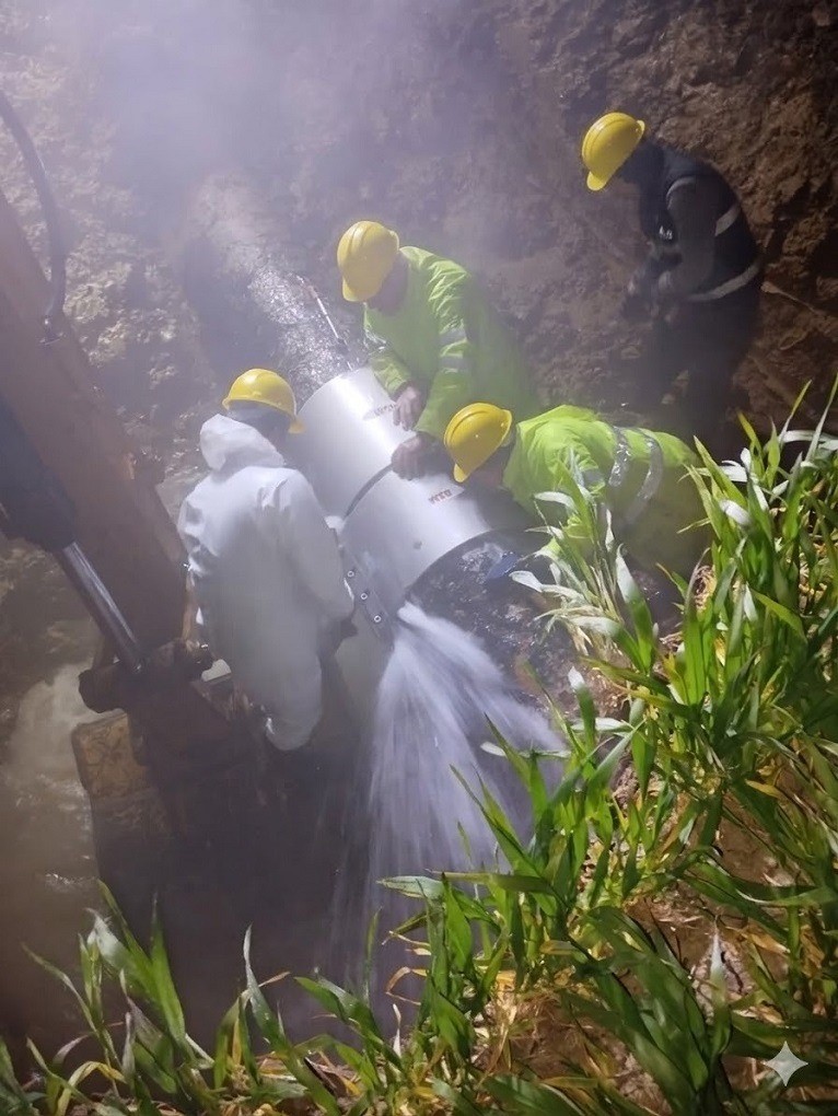 Hızlı m&uuml;dahale su kesintisini &ouml;nledi
