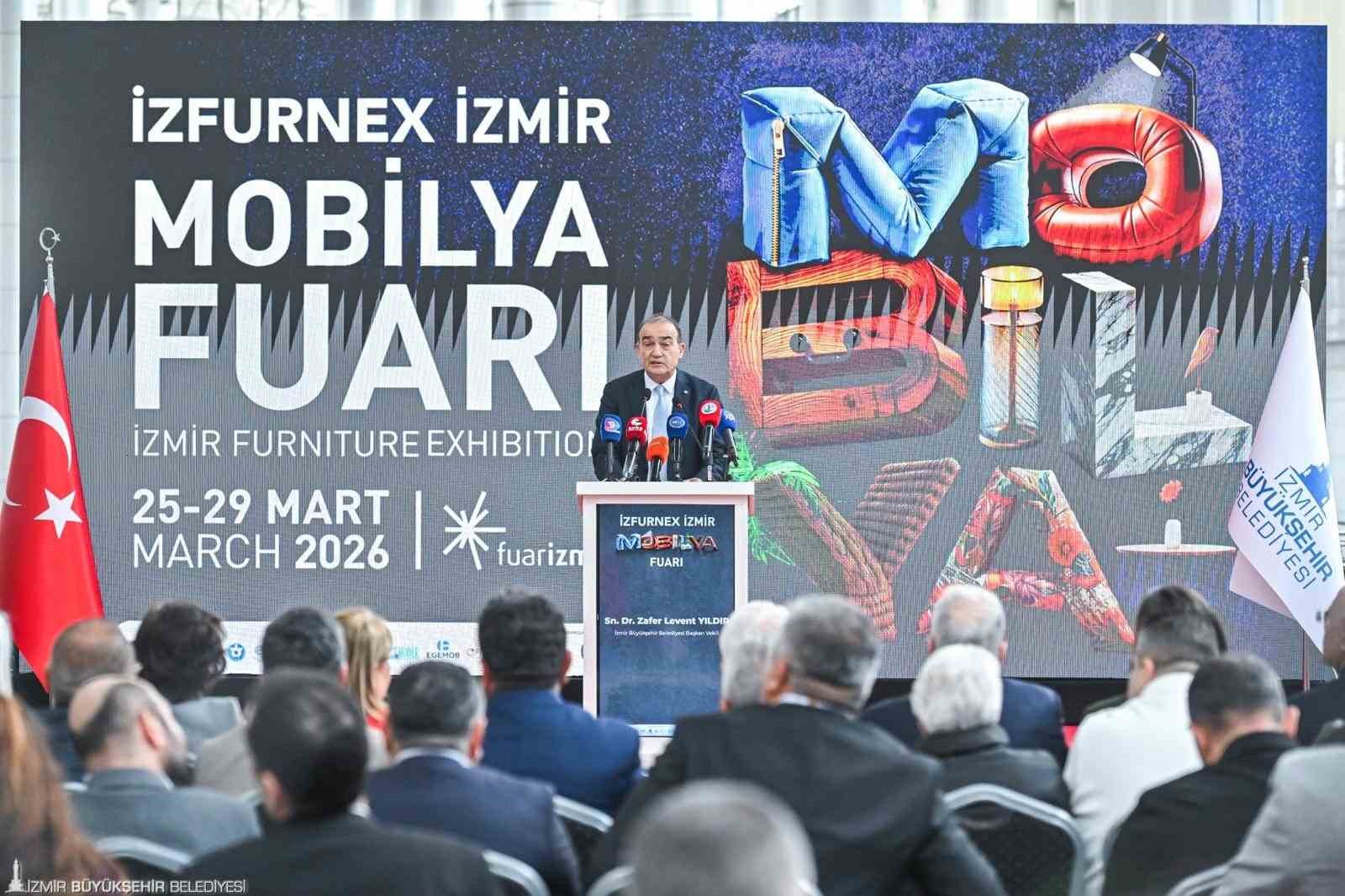 İZFURNEX 2026-İzmir Mobilya Fuarı kapılarını a&ccedil;tı
