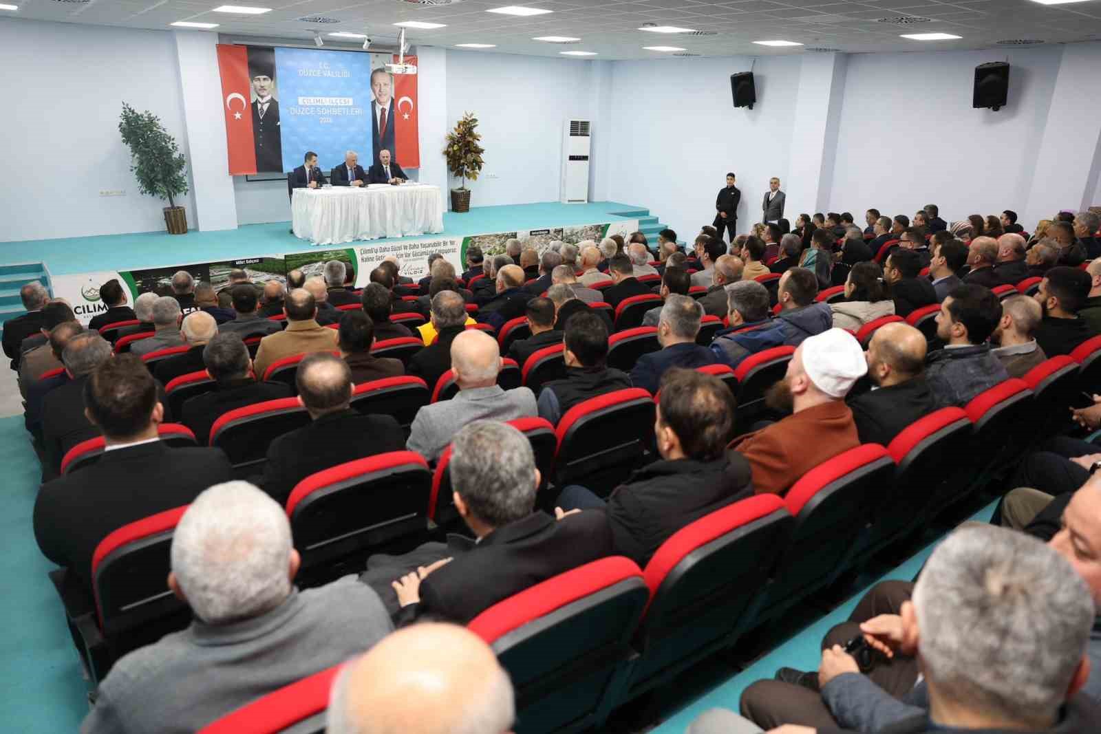 D&uuml;zce sohbetlerinin ikincisi &Ccedil;ilimli il&ccedil;esinde ger&ccedil;ekleşti
