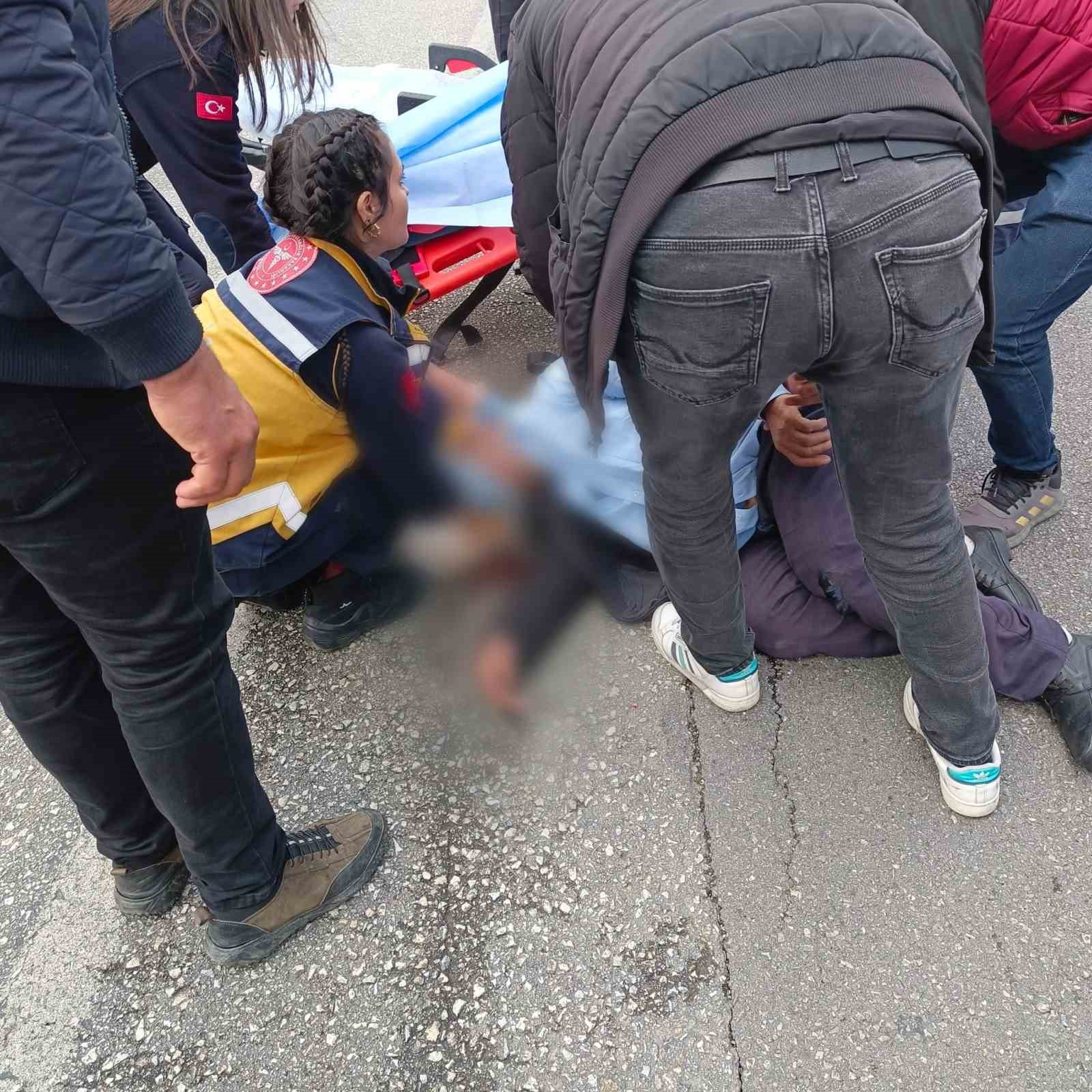 Manisa’da korku dolu anlar