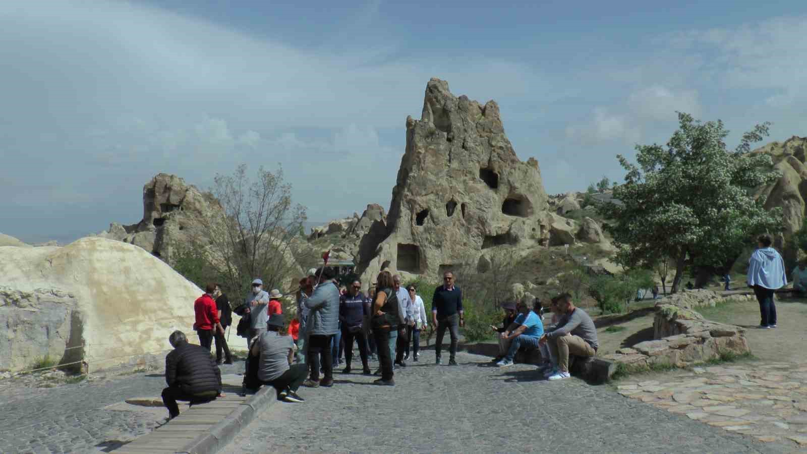 Kapadokya 3 günlük bayram tatilinde 57 bin 988 ziyaretçiyi ağırladı
