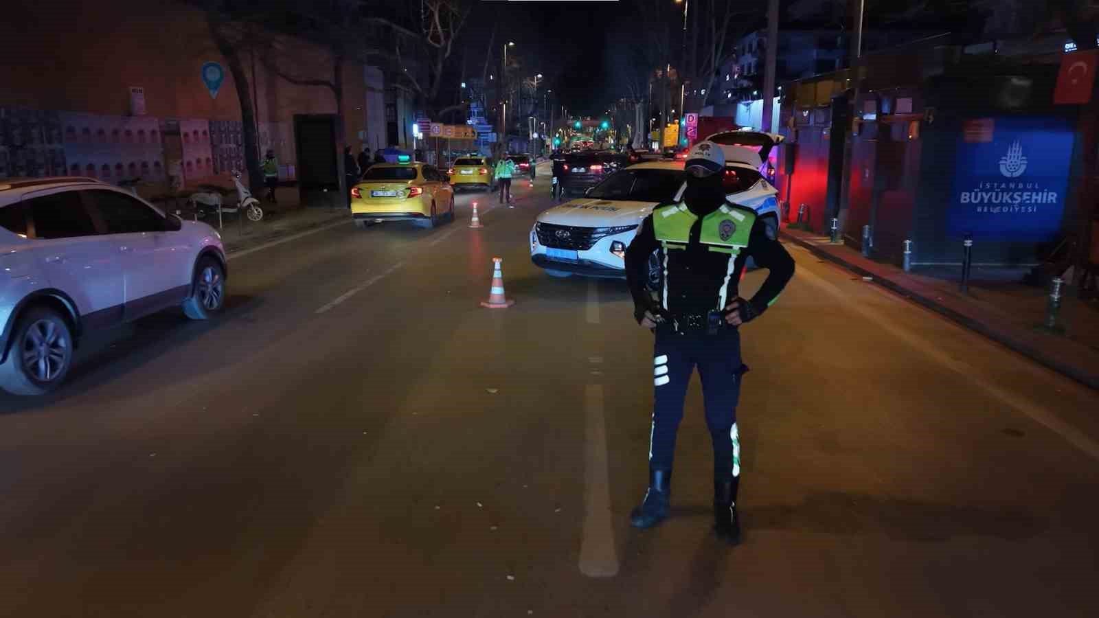 Kadıköy’de denetimler sürüyor: 50 araç men edildi
