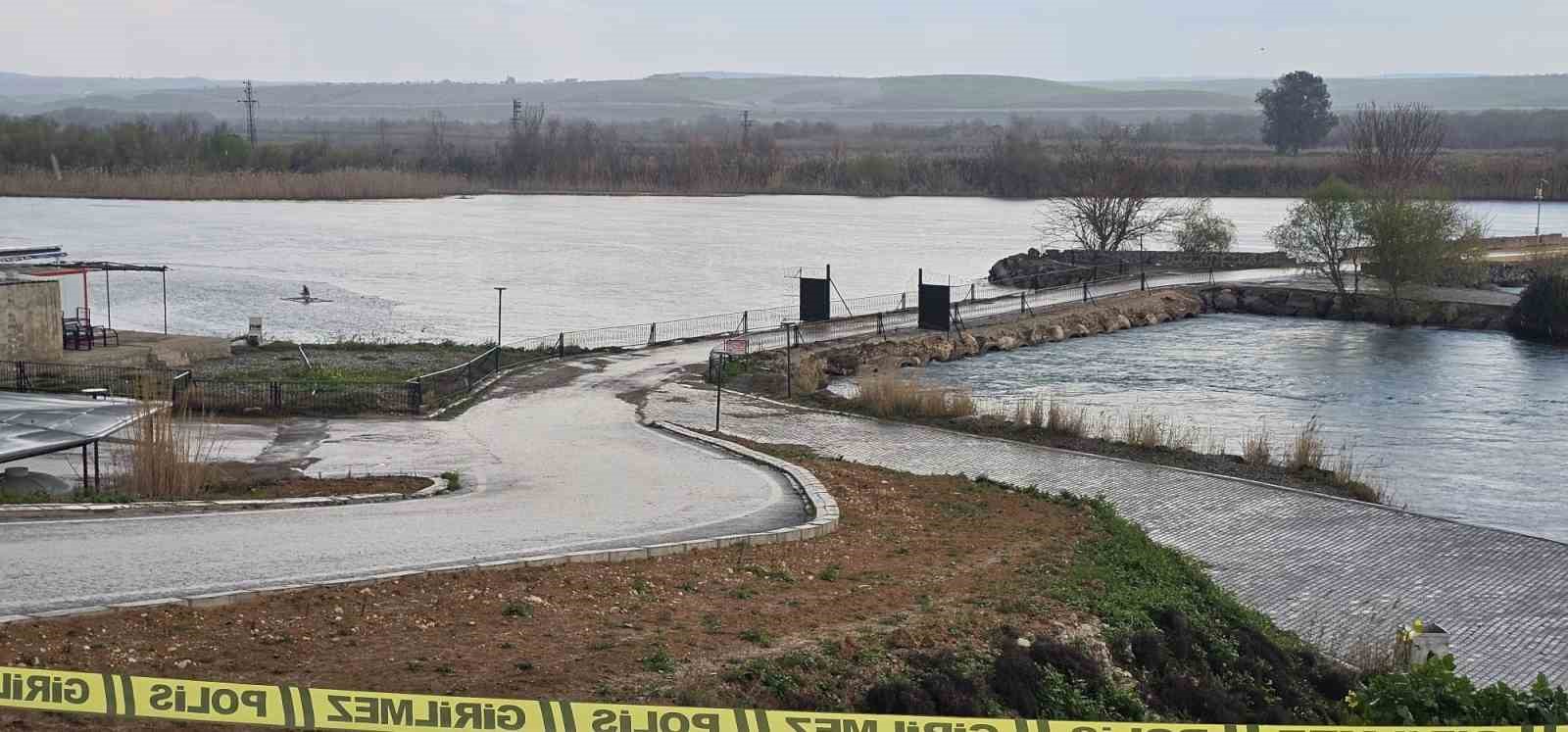 Gaziantep’te yağışlar sonrası Fırat Nehri’nde su seviyesi yükseldi
