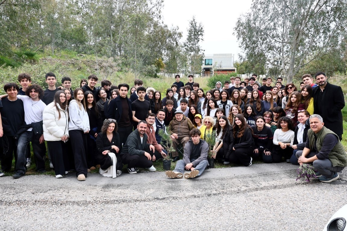 Bodrum’da bin 500 fidan toprakla buluştu