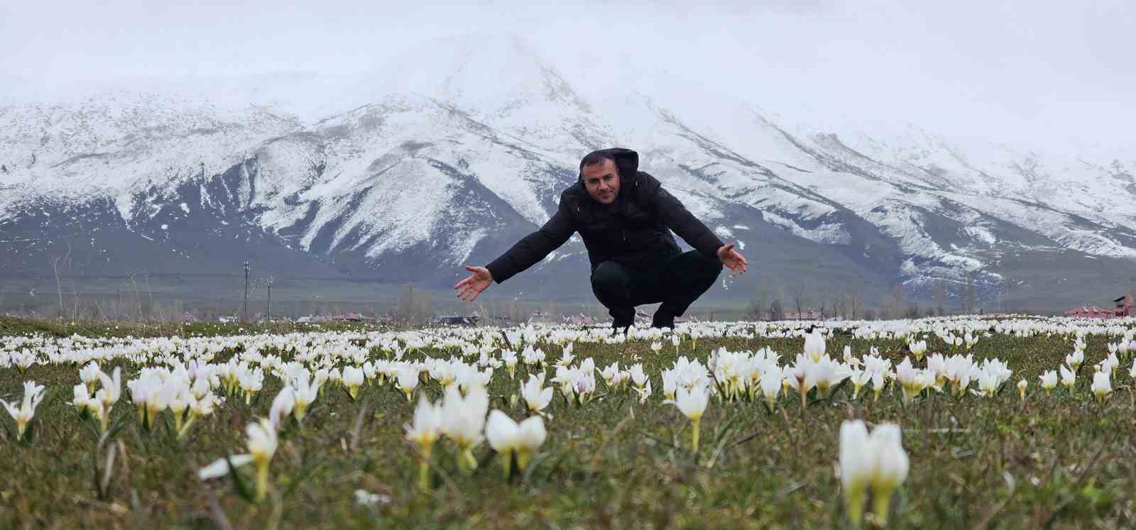 Bitlis’te baharın müjdecisi kardelenler açtı
