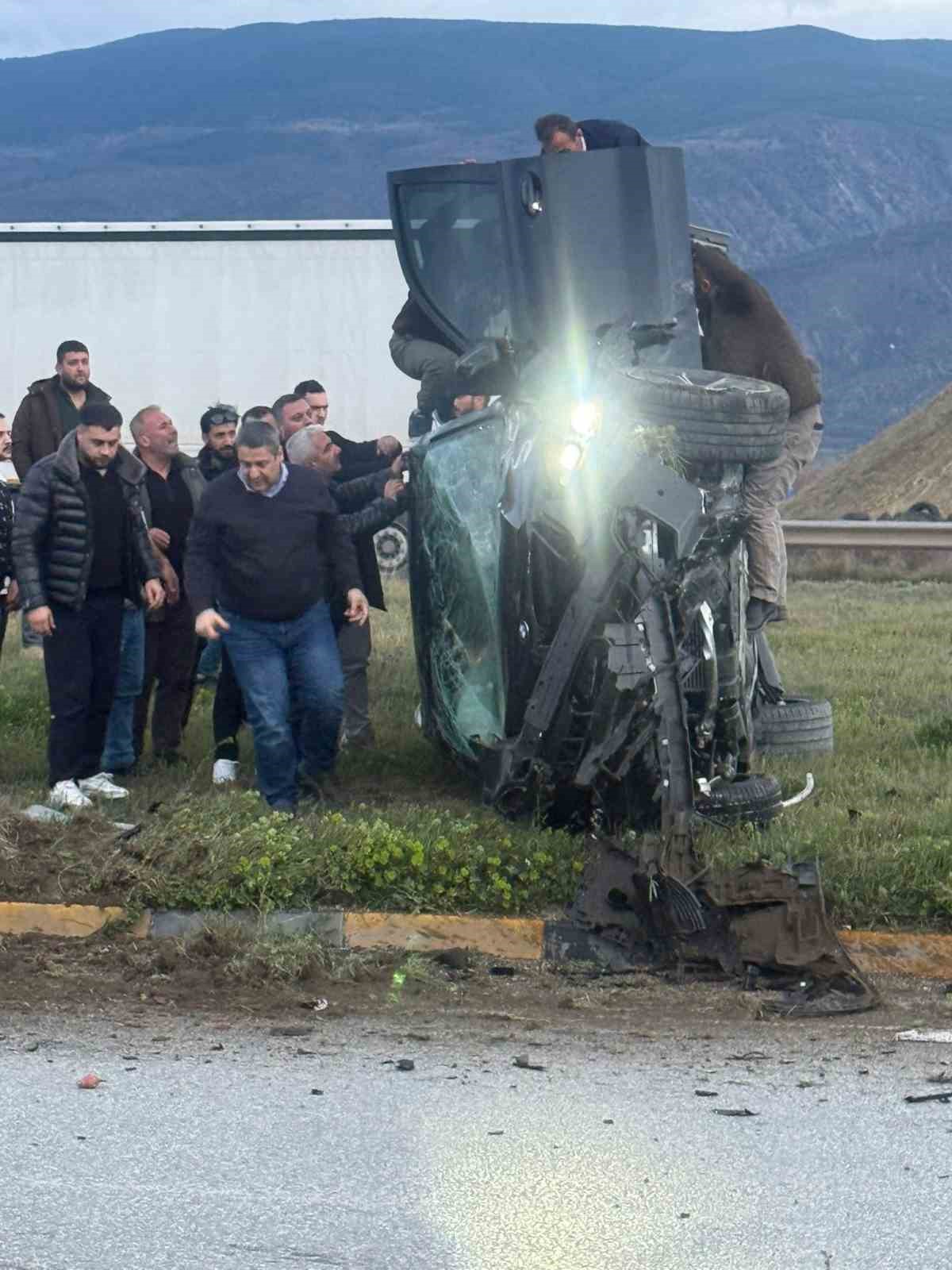 Kastamonu’da cip ile otomobil çarpıştı: 1 yaralı