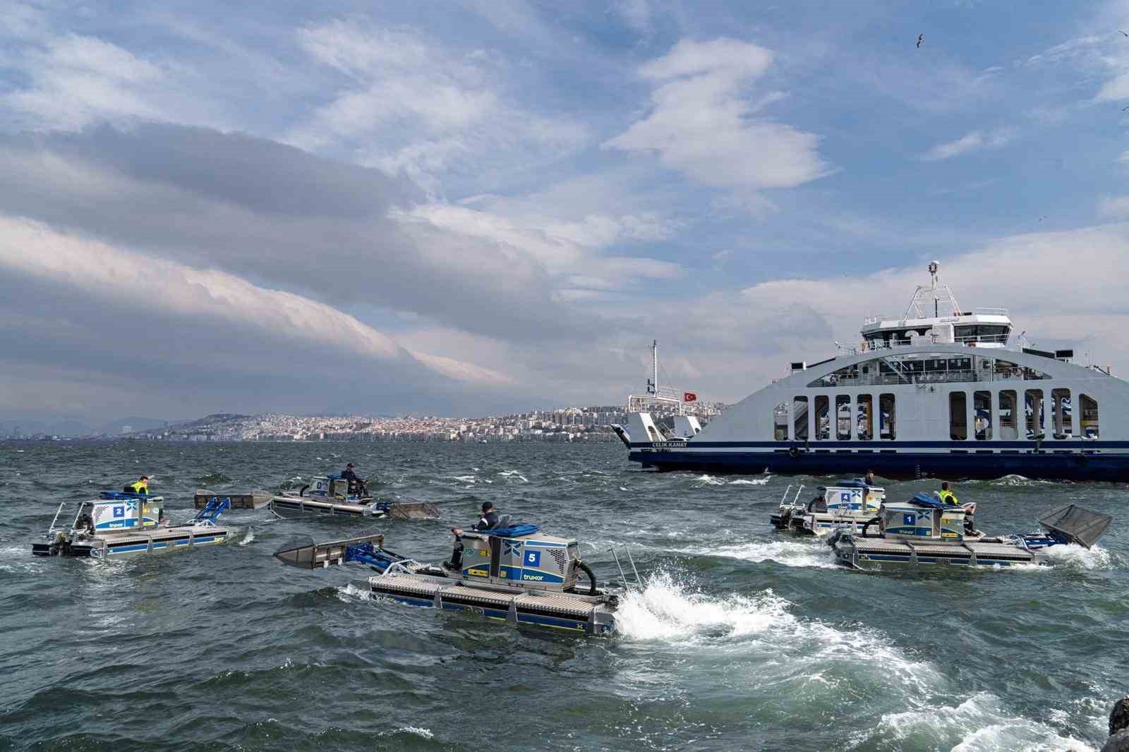 İzmir Körfezi’in temizliği için takviye güç
