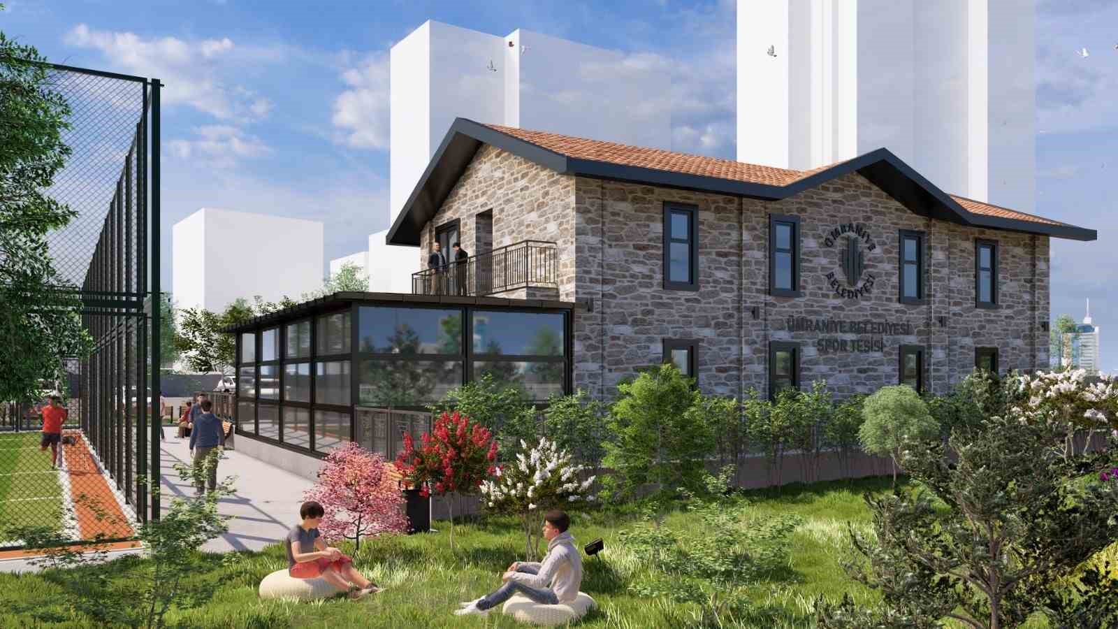 &Uuml;mraniye&rsquo;de modern spor tesisi i&ccedil;in geri sayım başladı
