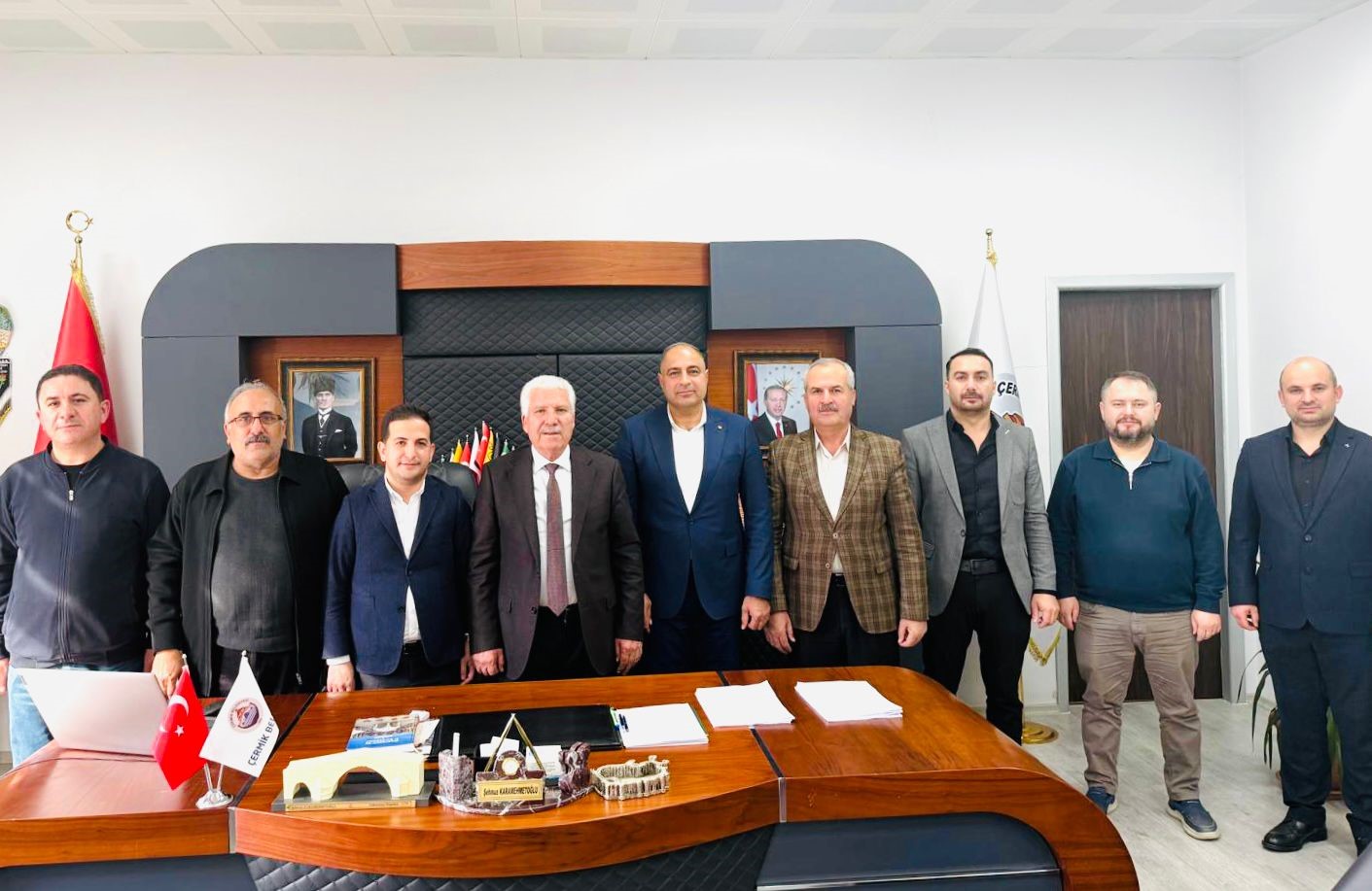 Hak-İş Konfederasyonu ile Çermik Belediyesi arasında toplu iş sözleşmesi imzalandı