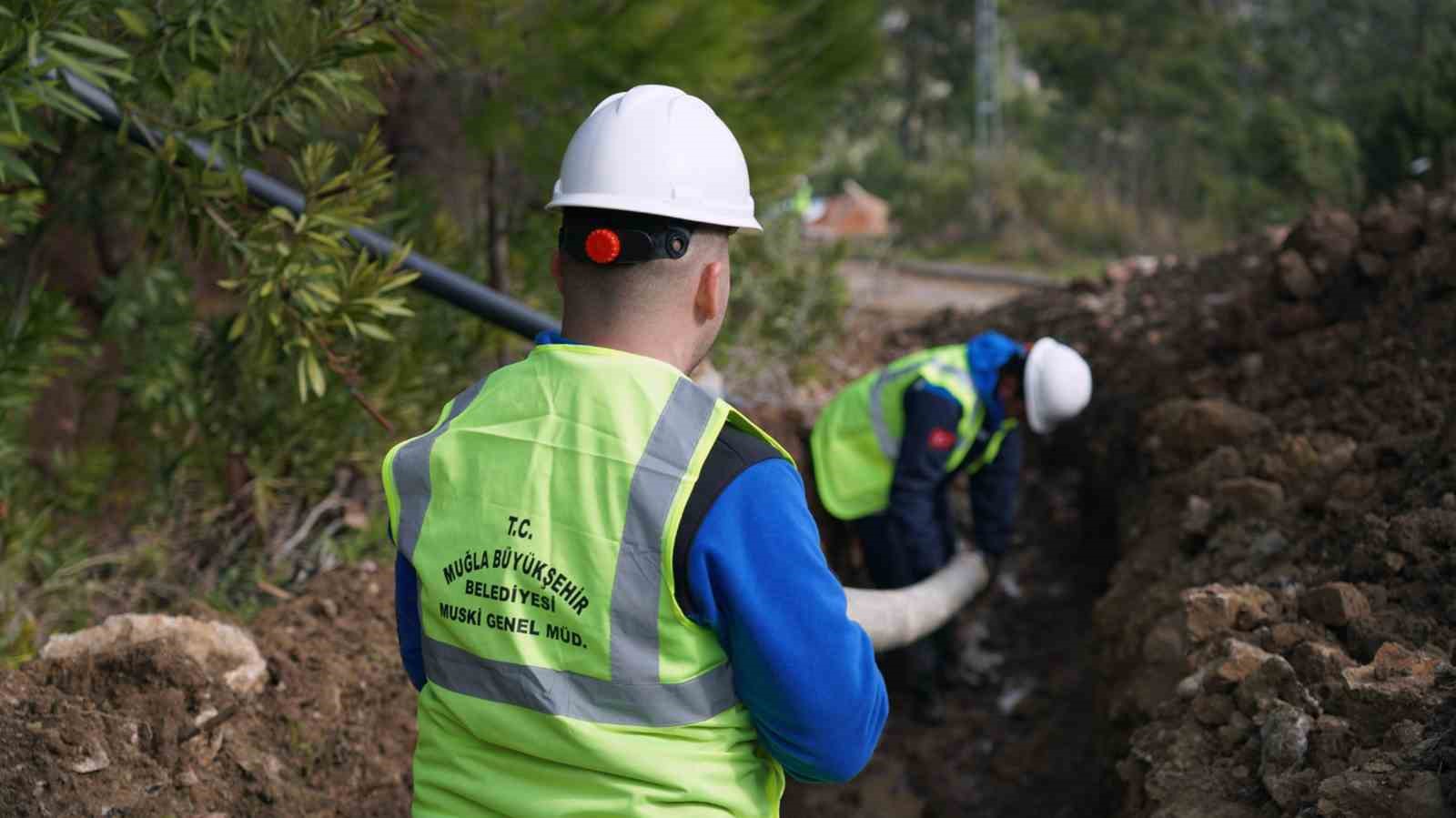 Ortaca Gökbel Mahallesi’nin içme suyu altyapısı yenilendi