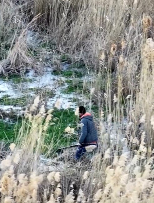 Burdur’da kaçak avcılar drondan kaçamadı