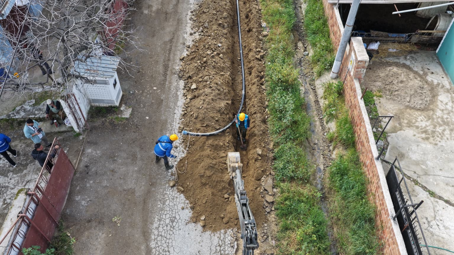 Aydın Büyükşehir’in ilçelerde altyapı yatırımlarını sürüyor