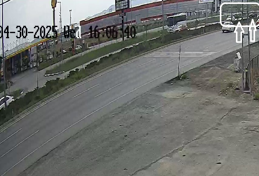 Kayseri’de 2 kişinin öldüğü kazanın görüntüleri ortaya çıktı