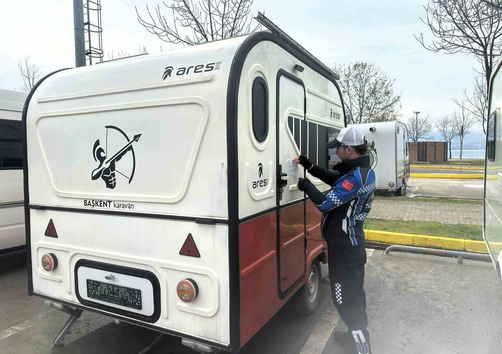 Sahil Otoparkı&rsquo;nda yeni d&ouml;nem: Karavanlara 1 Nisan uyarısı
