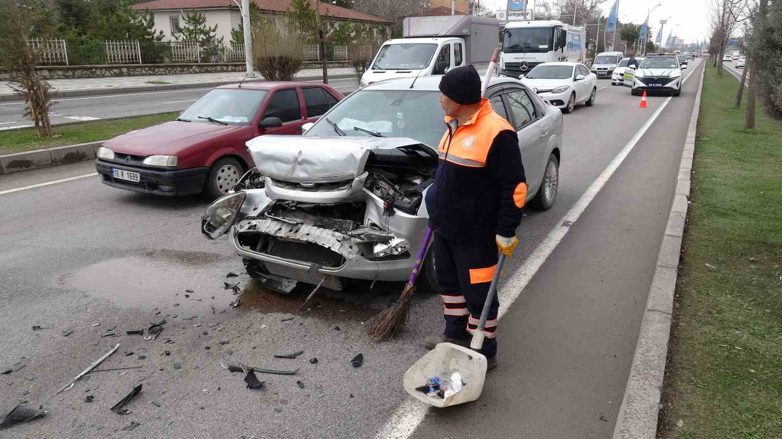 Malatya’da trafik kazası: 1 yaralı