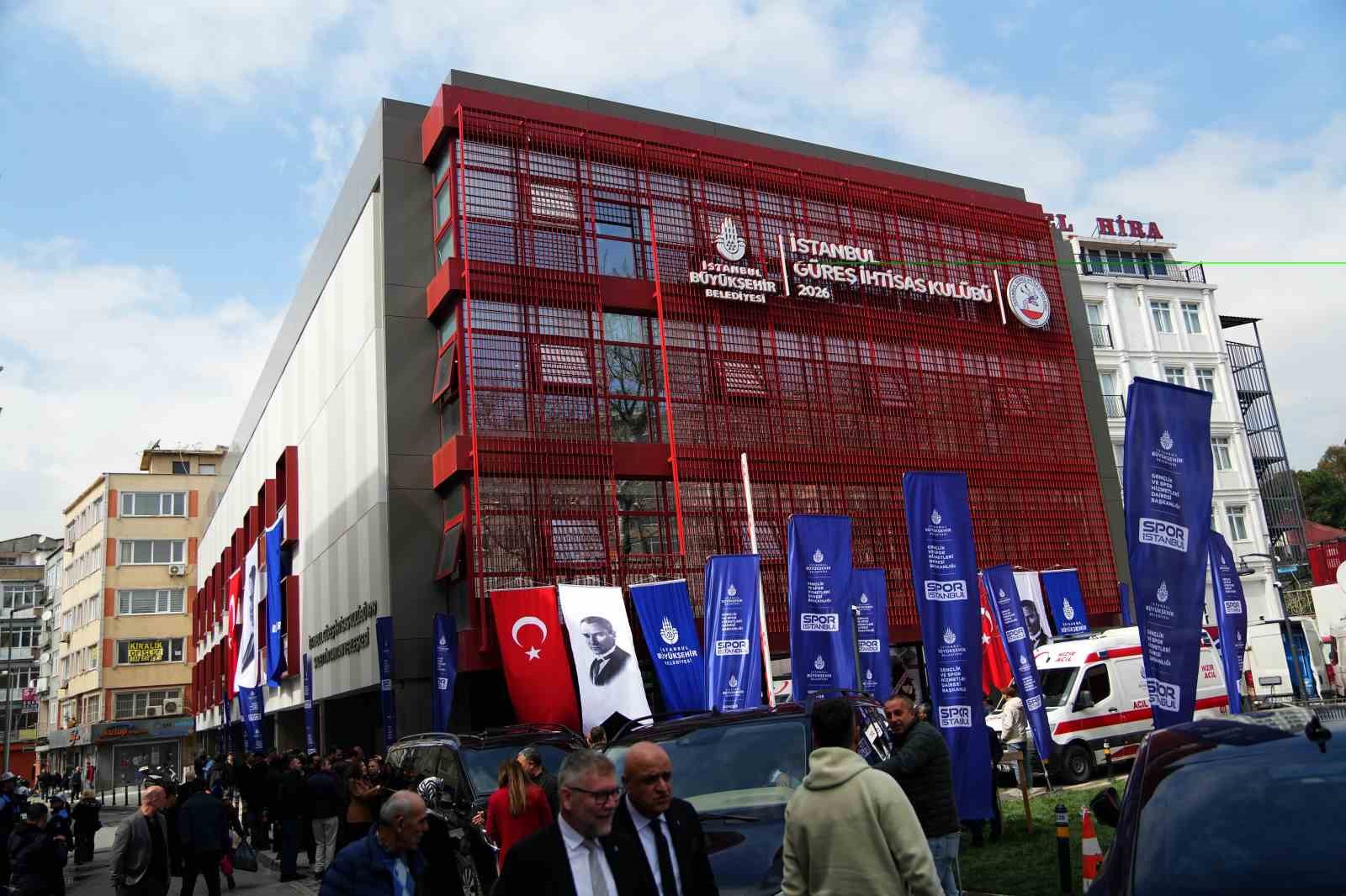 İstanbul G&uuml;reş İhtisas Kul&uuml;b&uuml; Sadettin Tantan Yerleşkesi a&ccedil;ıldı
