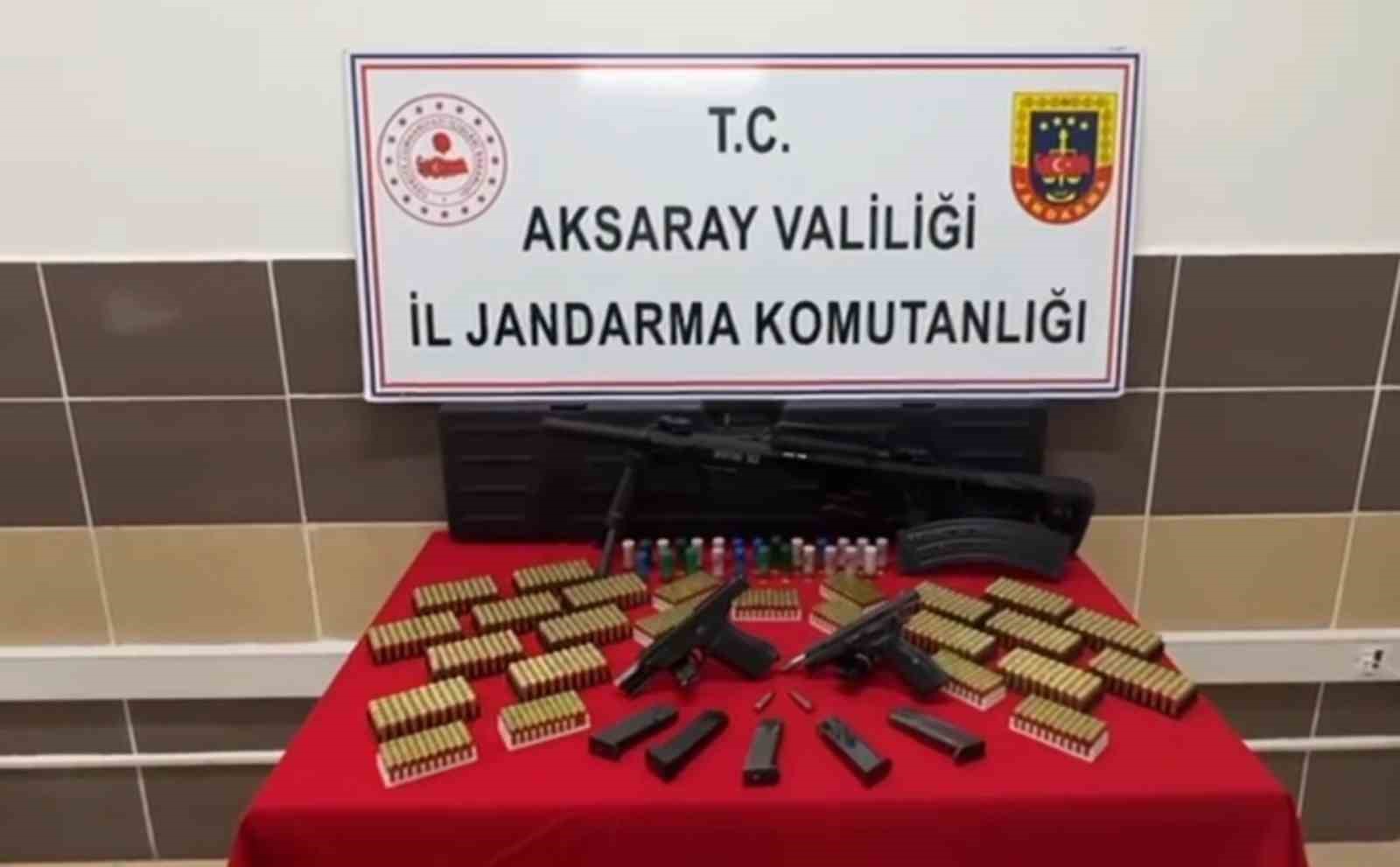 Jandarmadan ruhsatsız silah operasyonu: 1 tutuklama
