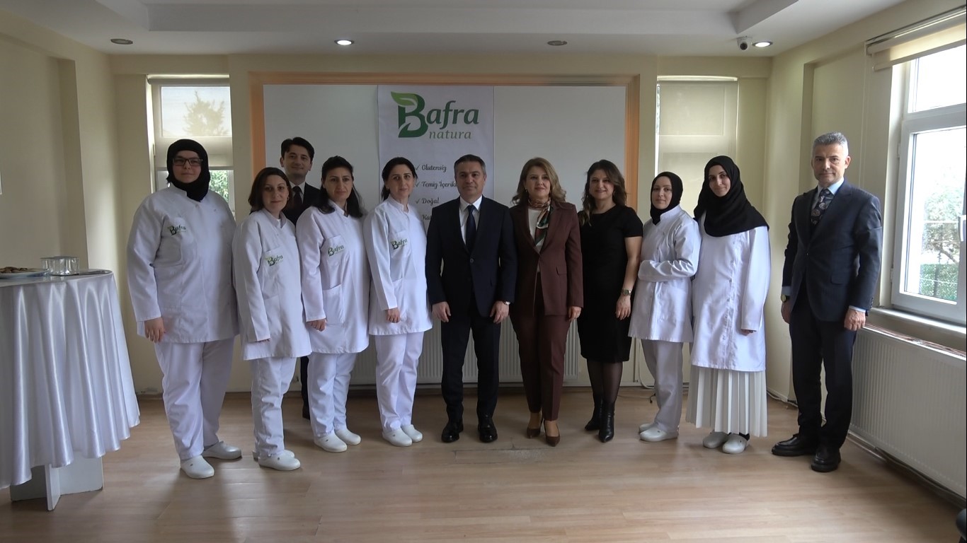 Bafra’da kadınlardan glütensiz üretim atağı