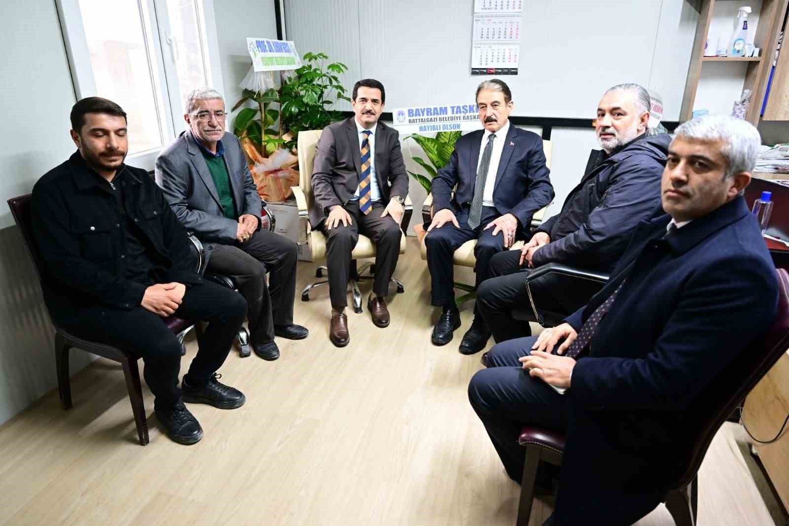 Battalgazi Belediye Başkanı Taşkın’dan esnaf odalarına ziyaret