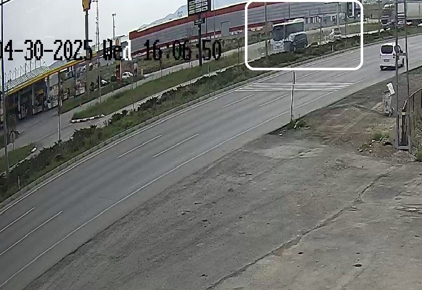 Kayseri’de 2 kişinin öldüğü kazanın görüntüleri ortaya çıktı