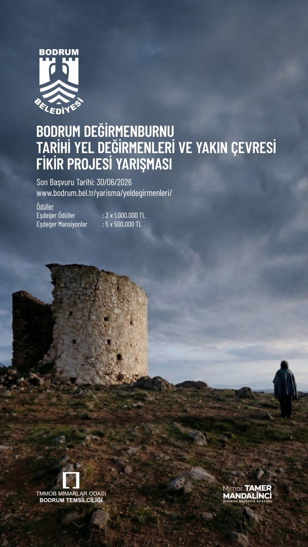 Tarihi yel değirmenleri için fikir projesi yarışması başladı