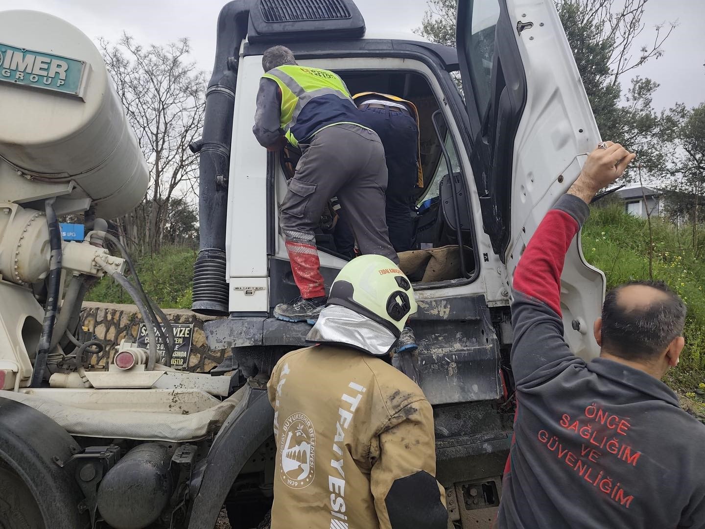 Defne’de trafik kazası: 2 yaralı