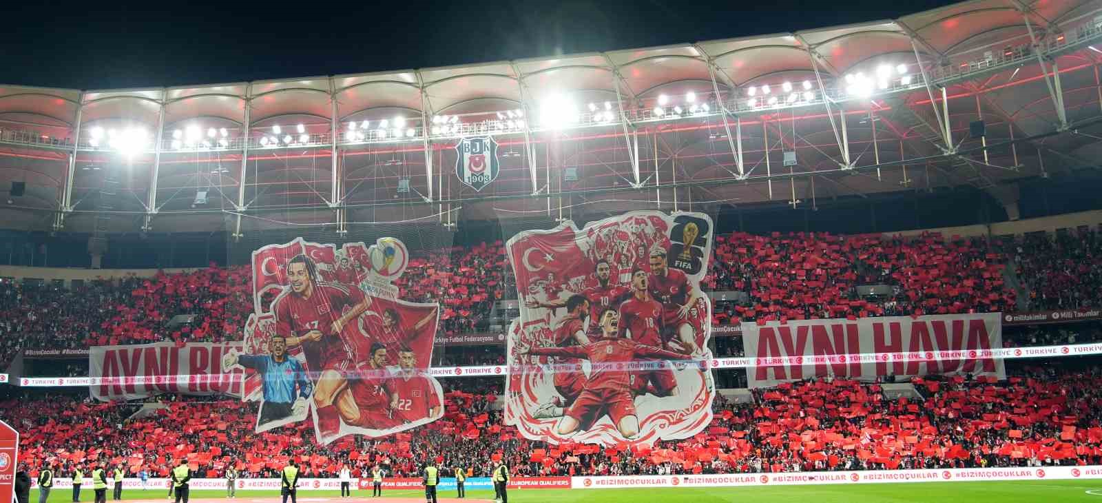 Milli ma&ccedil;a &ouml;zel koreografi

