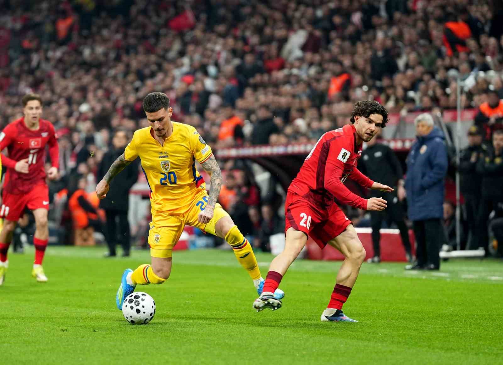 2026 FIFA D&uuml;nya Kupası play-off yarı final: T&uuml;rkiye: 0 - Romanya: 0 (Ma&ccedil; devam ediyor)
