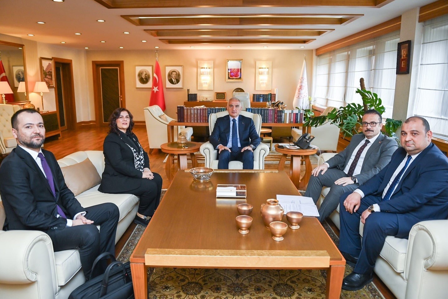 Başkan Çerçioğlu, Kültür ve Turizm Bakanı Ersoy ile görüştü