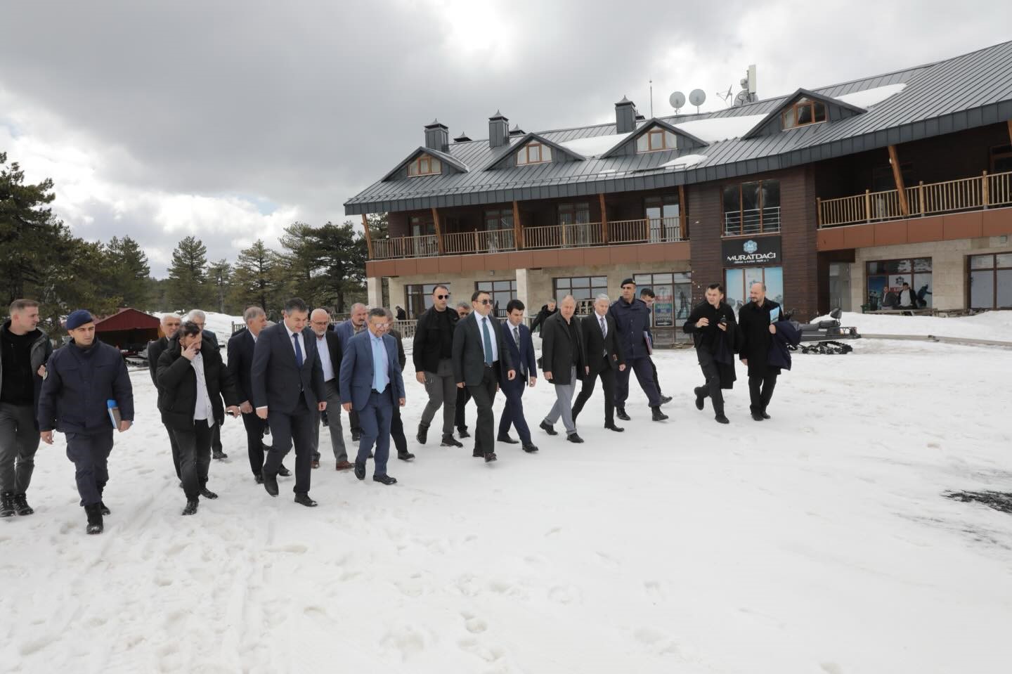 Gediz Murat Dağı Kayak Merkezi&rsquo;nde inceleme
