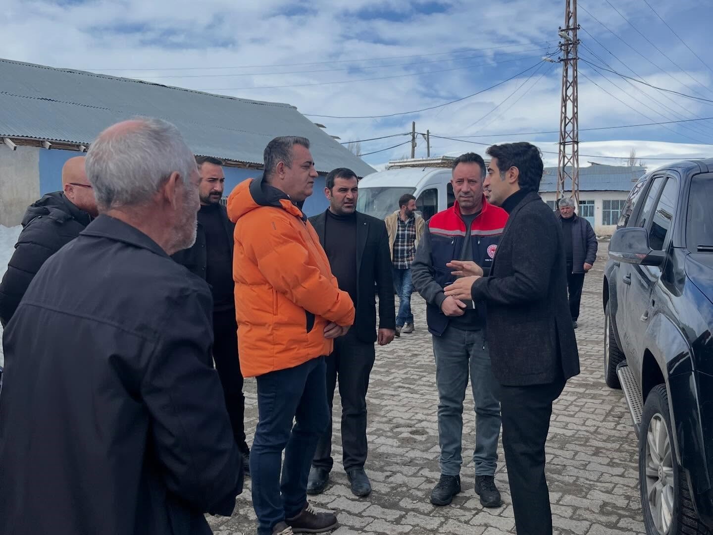 Sarıkamış Kaymakamı Enis Aslantatar’dan Yeniköy’e ziyaret