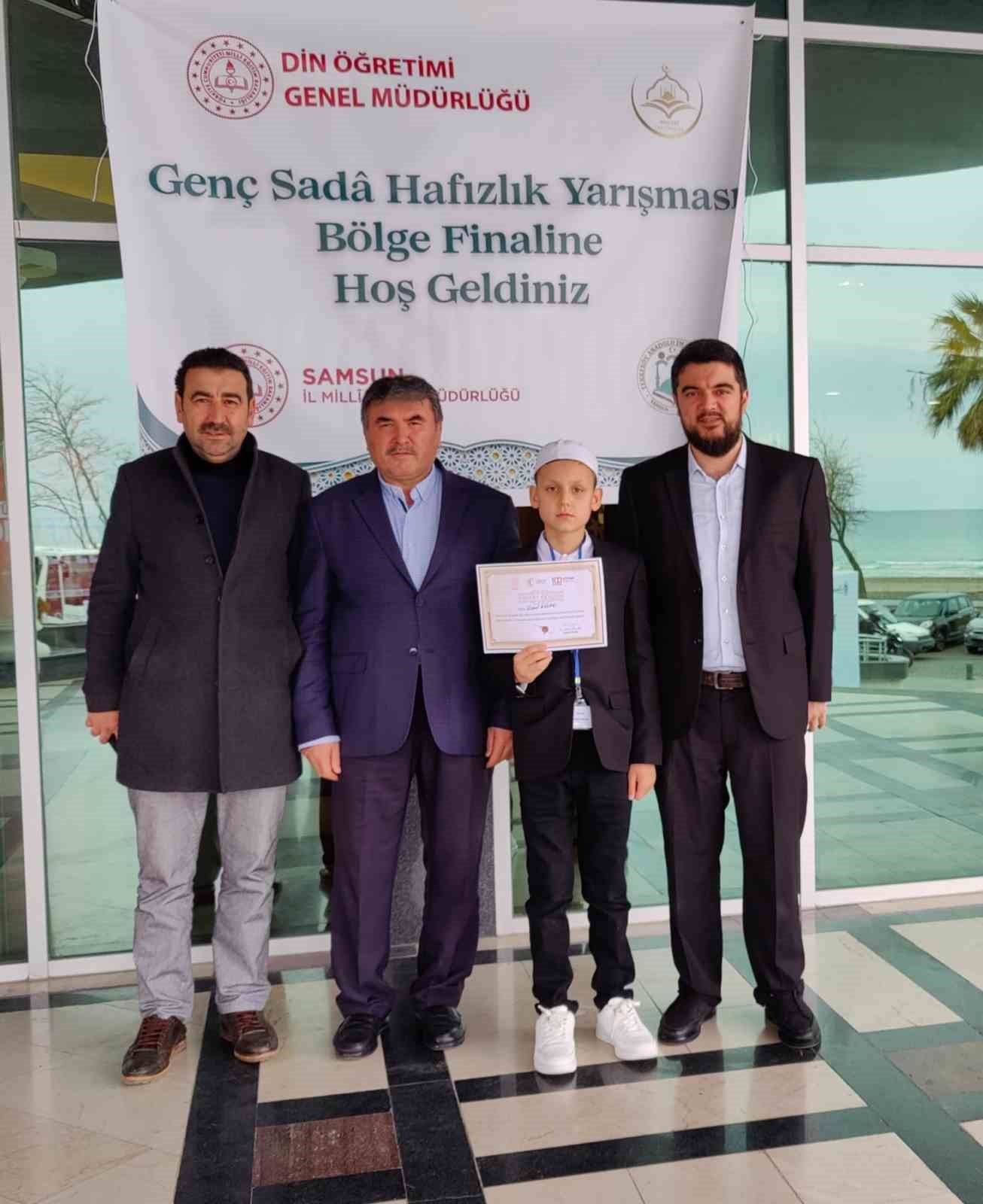 Devrekli &ouml;ğrenci Samsun&rsquo;da ikinci oldu

