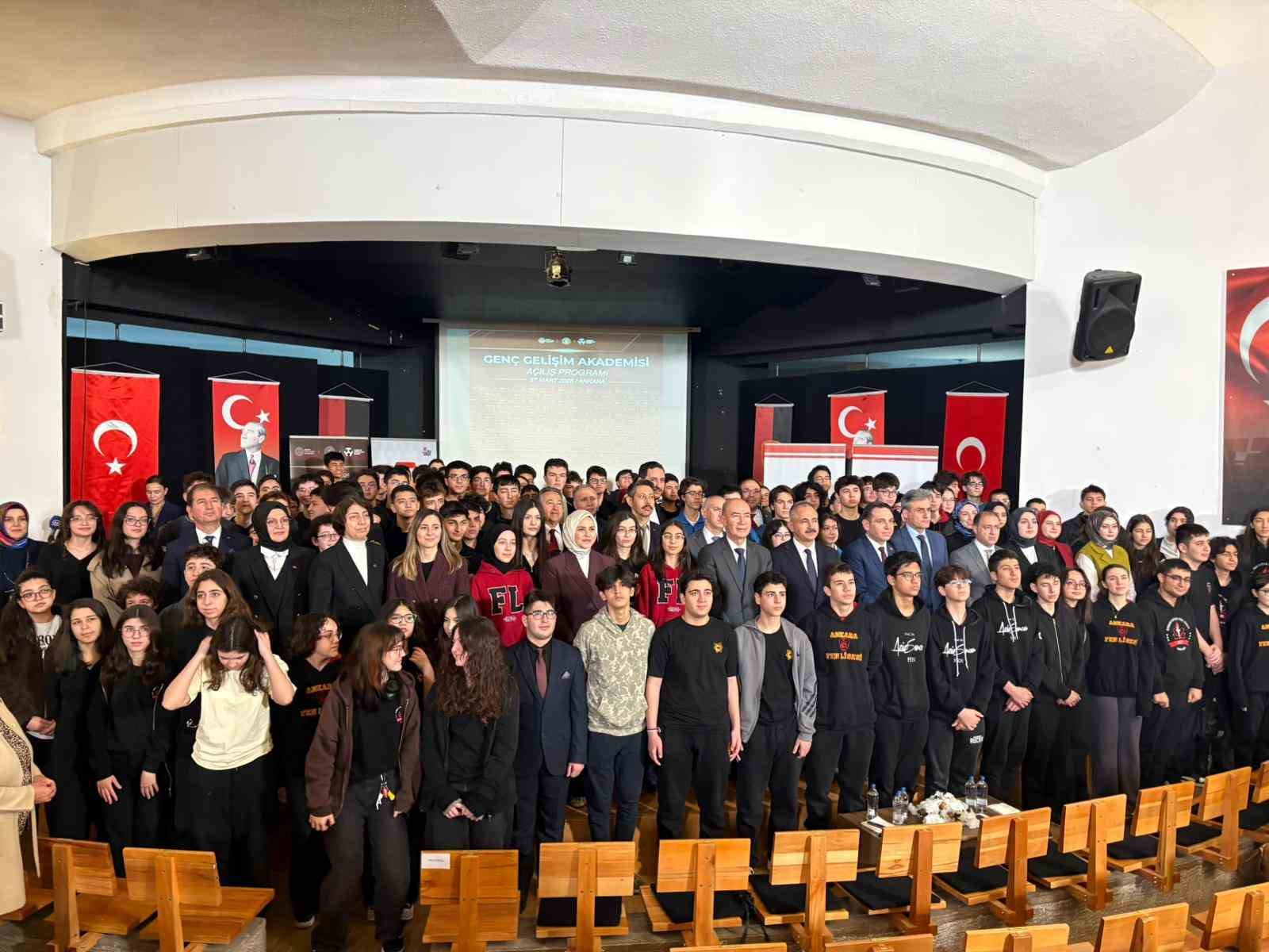 Ankara&rsquo;da "Gen&ccedil; Gelişim Akademisi Programı" başlıyor
