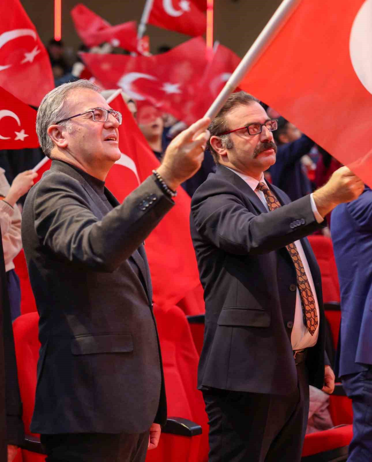 Hacılar&rsquo;da &Ccedil;anakkale ruhu coşkuyla anıldı
