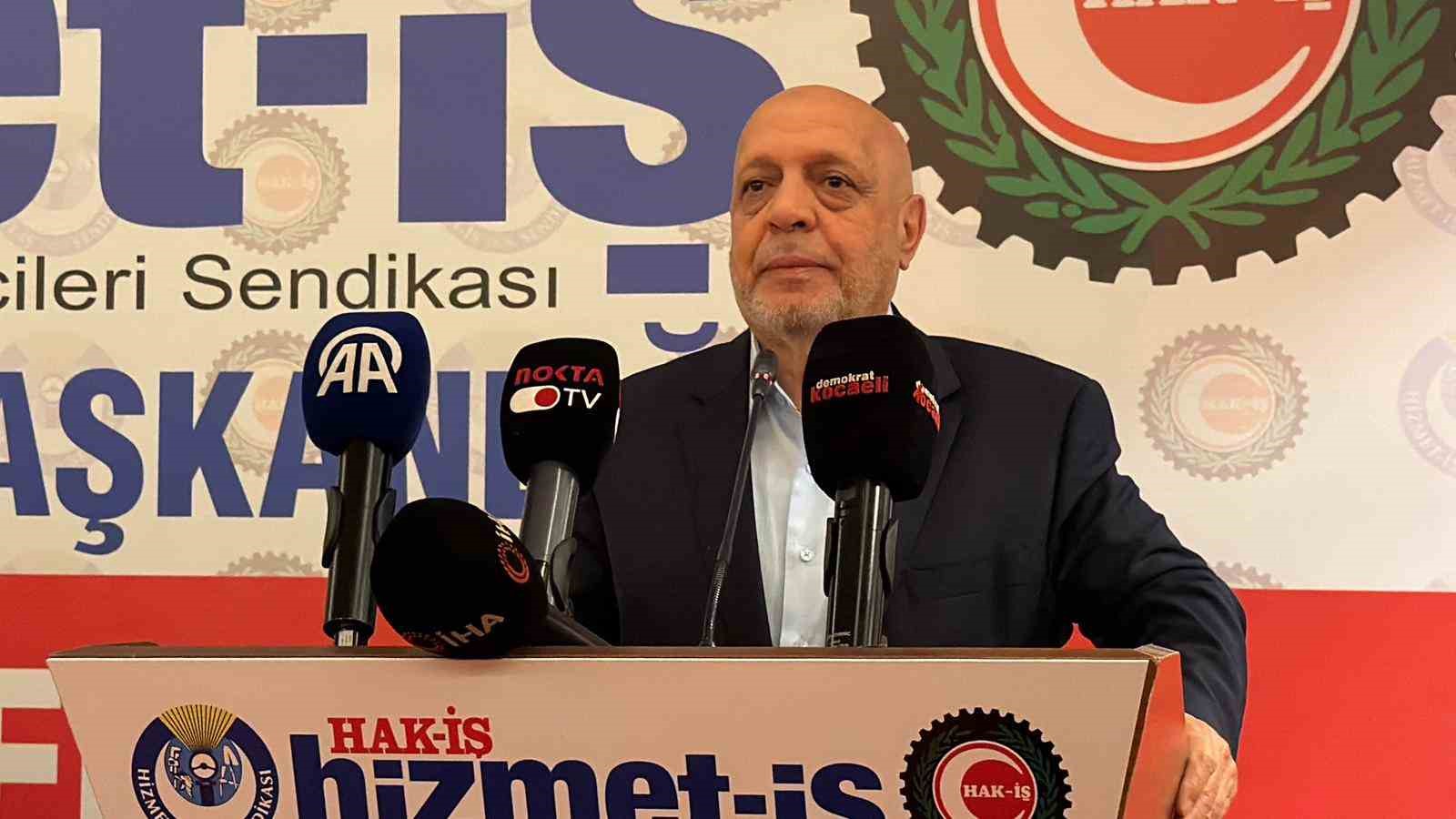 HAK-İŞ Genel Başkanı Arslan Kocaeli’de seslendi: "Biz sadece toplu sözleşme yapan sendika değiliz"