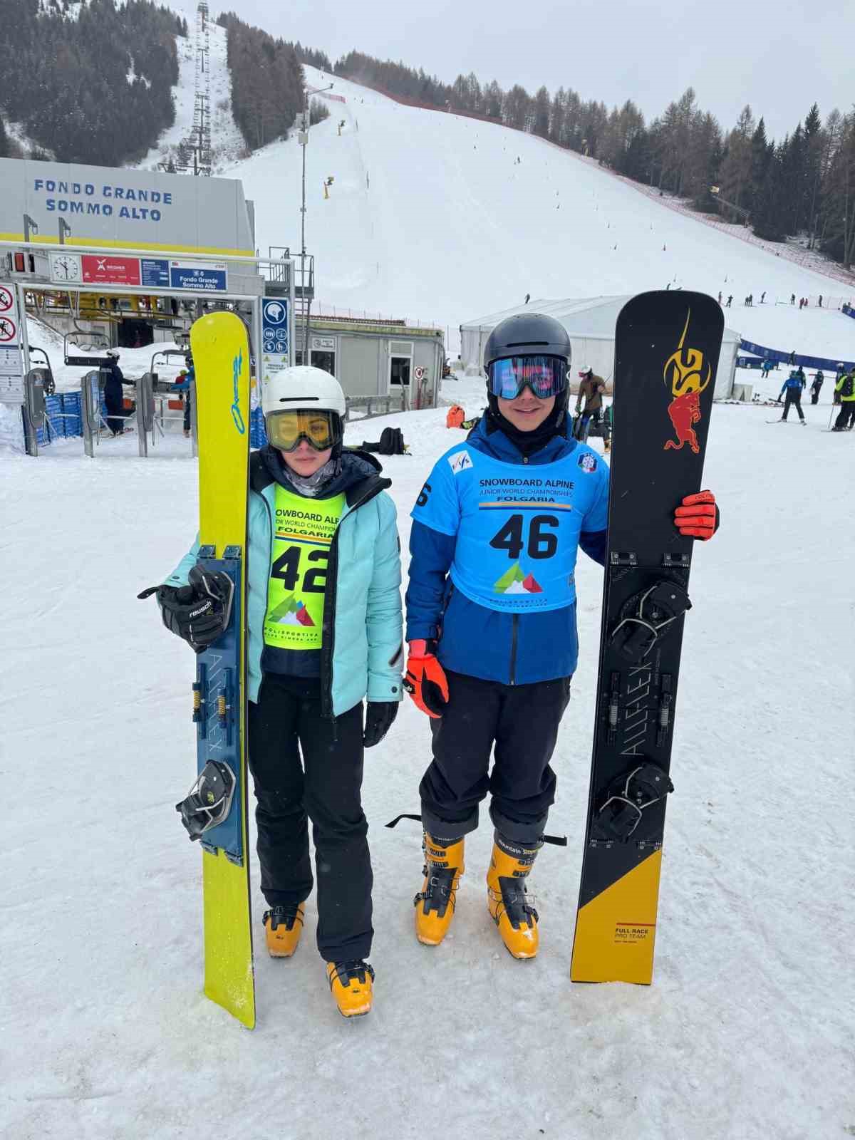 Snowboard Gençler Dünya Şampiyonası’na Kayseri’den iki sporcu katılacak