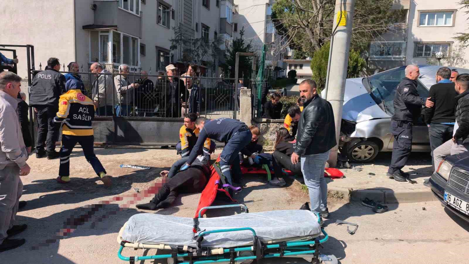 Bursa&rsquo;daki feci kaza: Torunun ardından dede de kurtarılamadı
