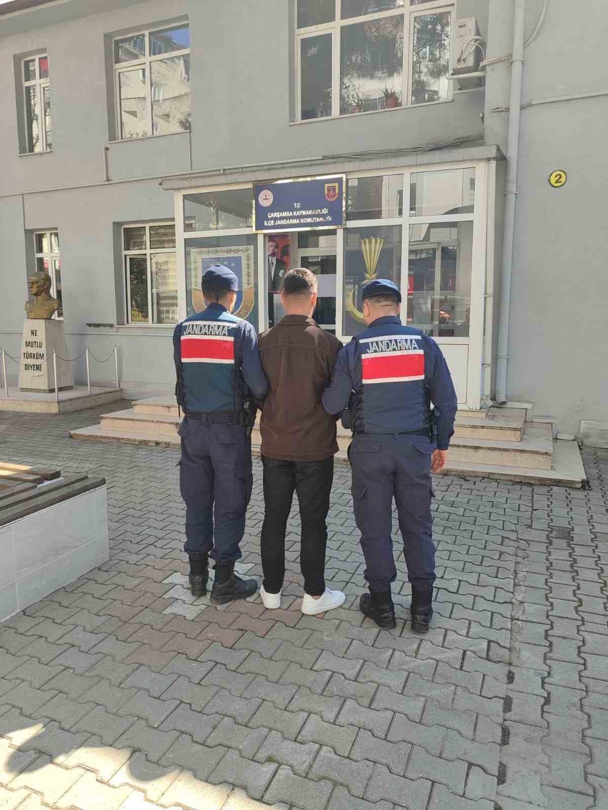 Samsun&rsquo;da 13 yıl hapis cezası bulunan şahıs yakalandı
