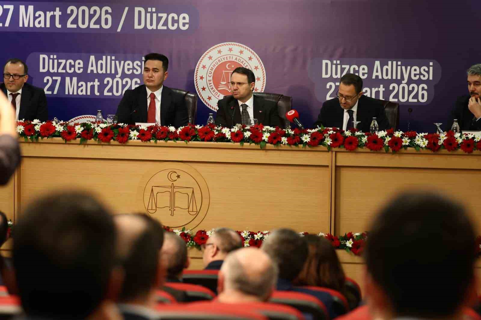 Adalet Bakanı Gürlek: "12. Yargı Paketimizle ilgili meslektaşlarla sürekli istişare halindeyiz"
