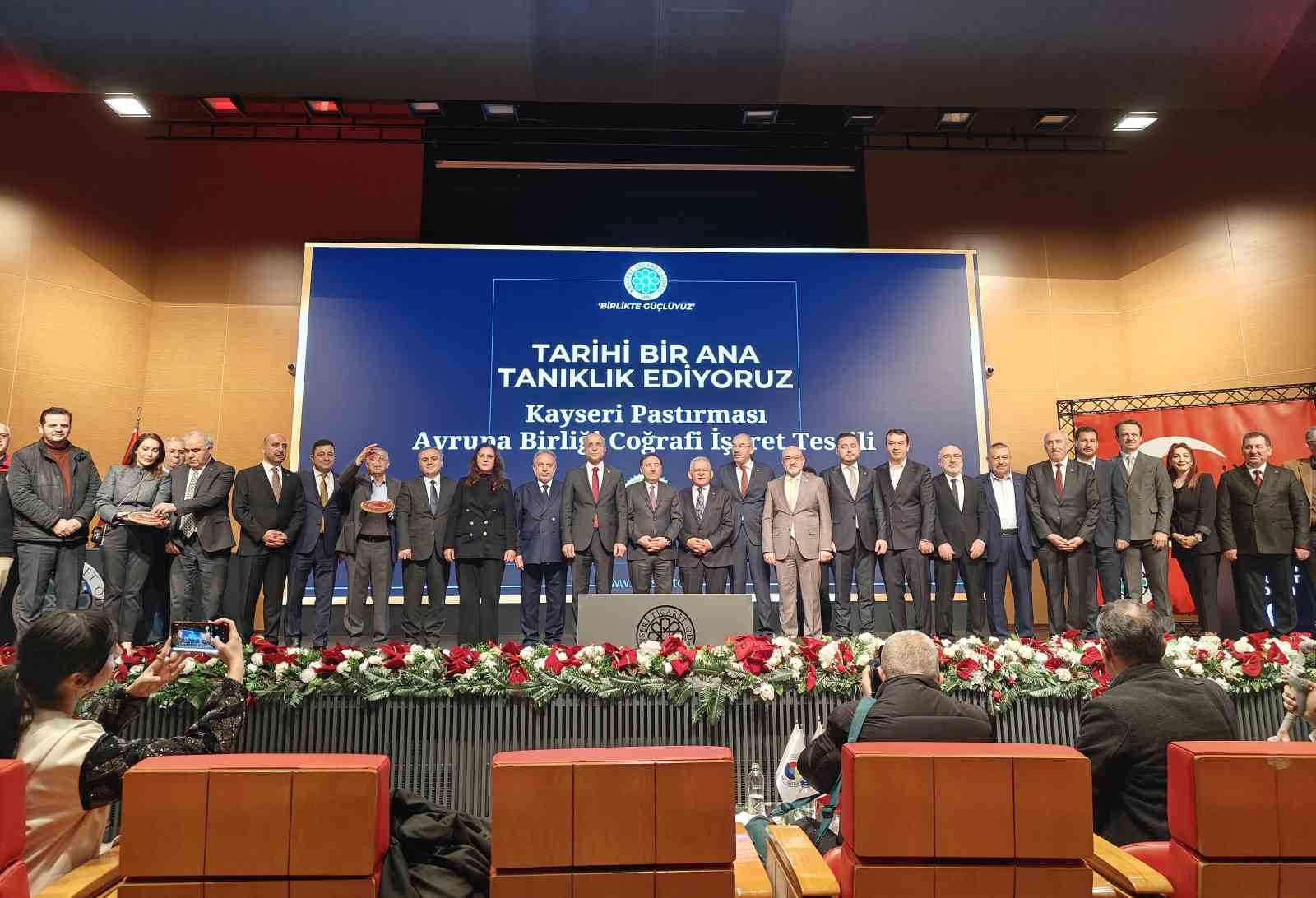 Kayseri’de ’pastırma’ sevinci