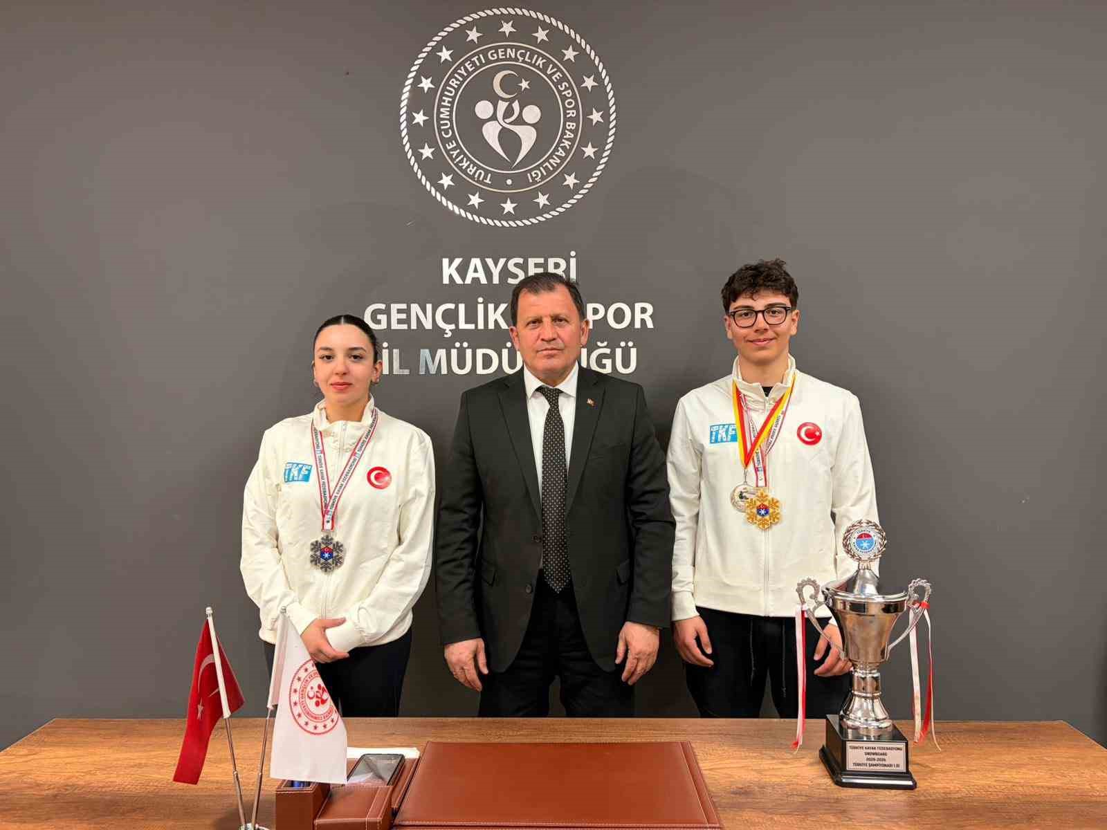 Snowboard Gençler Dünya Şampiyonası’na Kayseri’den iki sporcu katılacak